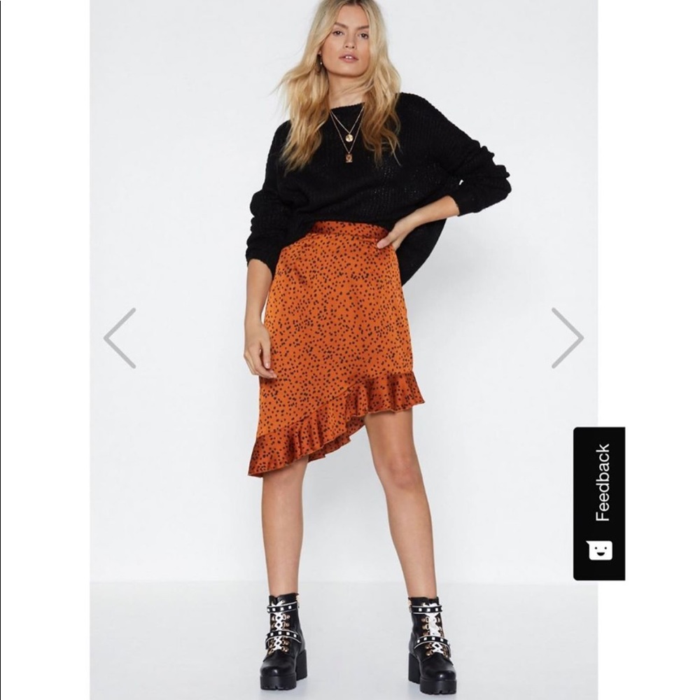 Polka dot skirt